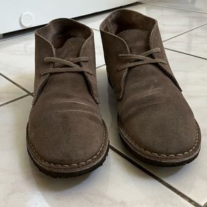 J. Crew Brown Suede Chukka Boots